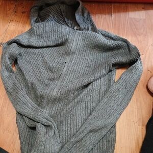 Gray Hooded Sweater
